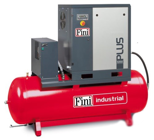 Винтовой компрессор на ресивере с осушителем FINI PLUS 11-08-500 ES
